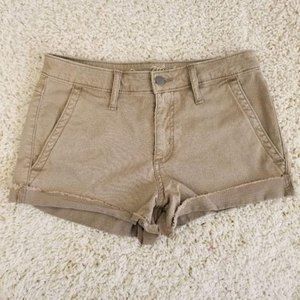 UNIVERSAL THREAD 2" shorts cuff khaki 4 27R